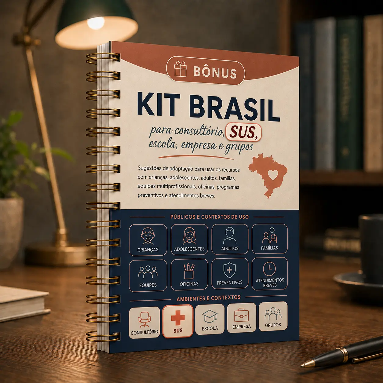 Kit Portugal para consultório privado, SNS, escolas, empresas e IPSS